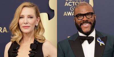'Don't Look Up' Stars Cate Blanchett & Tyler Perry Hit the Red Carpet at the SAG Awards 2022 - www.justjared.com - Santa Monica