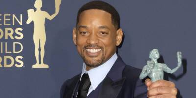 Will Smith Wins Best Movie Actor at SAG Awards for 'King Richard'; Thanks The Williams Family - www.justjared.com - Washington - county Williams