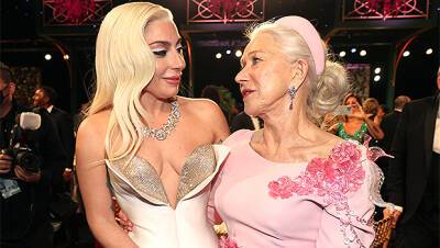 Lady Gaga Comforted By Helen Mirren As She Breaks Down In Tears At SAG Awards — Watch - hollywoodlife.com - Ukraine