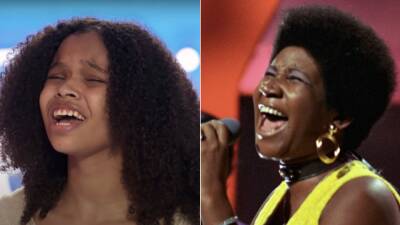 Aretha Franklin's Granddaughter Grace Franklin Auditions for 'American Idol' - www.etonline.com - USA