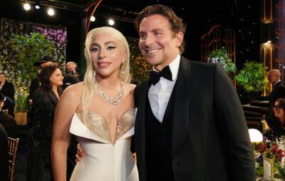 Lady Gaga and Bradley Cooper reunite at the SAG Awards - www.nme.com - state Maine