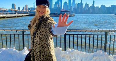 Inside Laura Whitmore's trip to New York as she twins with daughter in leopard print - www.ok.co.uk - New York - USA - New York - Bahamas