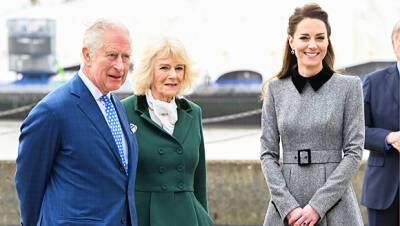 Kate Middleton Joins Prince Charles Camilla On Rare Outing Without Prince William — Photos - hollywoodlife.com - London