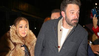 Ben Affleck Jennifer Lopez Hold Hands As They Brave The Cold In NYC — Photo - hollywoodlife.com - New York
