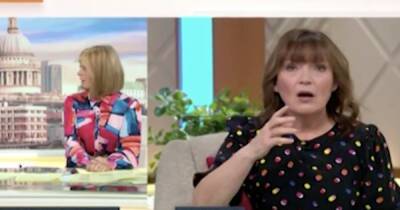 Lorraine Kelly left red-faced as she snubs Kate Garraway’s Life Stories debut - www.ok.co.uk - Britain - Scotland