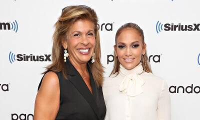 Jennifer Lopez mocks Hoda Kotb for purposely avoiding showing the news of her split from Joel Schiffman - us.hola.com - USA - county Guthrie