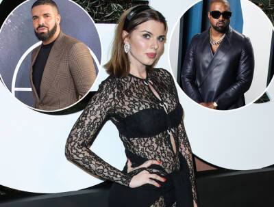 Julia Fox Finally Addresses Rumors She Secretly Dated Drake Before Kanye West Romance - perezhilton.com - New York