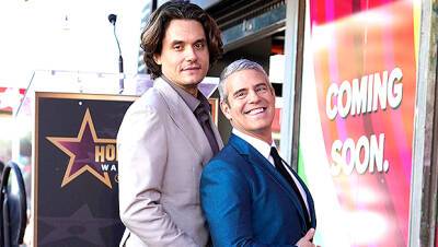 John Mayer Cozies Up To Andy Cohen Like They’re At Prom At His Walk Of Fame Ceremony: Photo - hollywoodlife.com - New York - county Anderson - county Cooper
