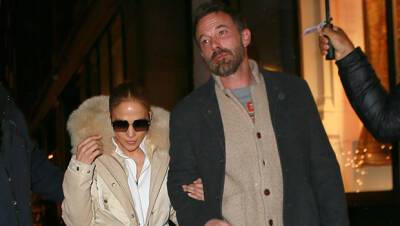 J.Lo Bundles Up As She Links Arms With Ben Affleck Out In NYC — Photos - hollywoodlife.com - New York - county Guthrie