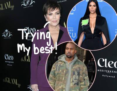 Kris Jenner Is Trying To Be ‘The Peacemaker’ For Kim Kardashian & Kanye West Amid Drama! - perezhilton.com - Chicago
