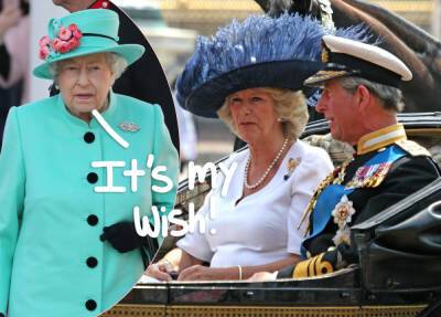 Queen Elizabeth Wants Camilla Parker Bowles To Be ‘Queen Consort’ When Prince Charles Becomes King! - perezhilton.com