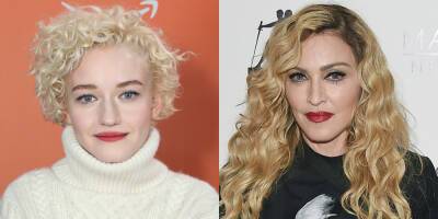 Julia Garner Is Asked If She's Playing Madonna in New Biopic - www.justjared.com