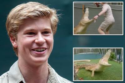 Steve Irwin’s son chased, nearly attacked by 12-foot crocodile - nypost.com - Australia