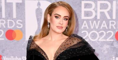 Adele Does First Red Carpet Appearance in Years at BRIT Awards 2022 - www.justjared.com - Britain - London