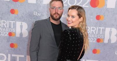 Love Island's Laura Whitmore and Iain Stirling cosy up on Brits red carpet - www.ok.co.uk