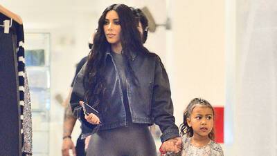 Kim Kardashian Emerges With North West, 7, After Nasty Feud With Kanye Over TikTok Use - hollywoodlife.com - Los Angeles