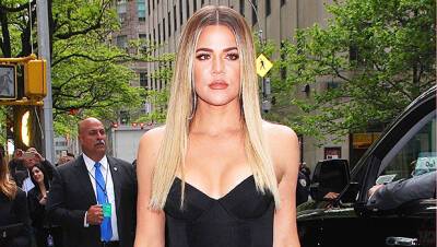 Khloe Kardashian Shows Off Recent Weight Loss In Brown Strapless Bodysuit — Photo - hollywoodlife.com - county Brown