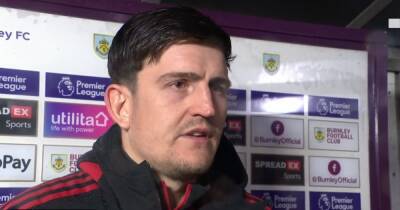 Harry Maguire names three mistakes Manchester United made vs Burnley - www.manchestereveningnews.co.uk - Manchester