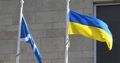 West Lothian stands with the people of Ukraine - www.dailyrecord.co.uk - Centre - Ukraine - Russia - county Livingston