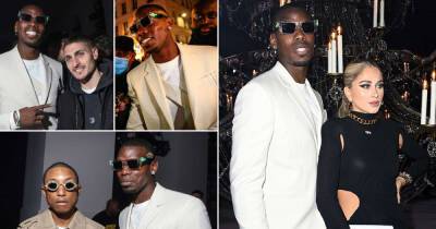 Paul Pogba struts his stuff at Paris Fashion Week with his wife - www.msn.com - France - Manchester - Ukraine - Russia - Sancho