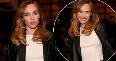Suki Waterhouse flashes her toned midriff in a white cropped t-shirt - www.msn.com