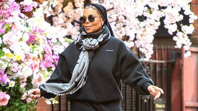 Janet Jackson Rocks Sweats As She’s Pictured In Public For The 1st Time In Nearly A Year - hollywoodlife.com - London - county Rock