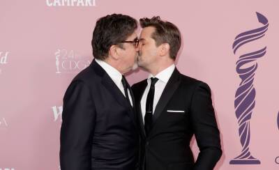 Andrew Rannells Shared a Friendly Kiss with Spider-Man's Alfred Molina on the Red Carpet! - www.justjared.com - Santa Monica