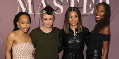 Regina Hall Debuts Her New Movie 'Master' in NYC With Zoe Renee & Amber Gray - www.justjared.com - New York - county Hall - county Gray