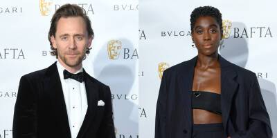 Tom Hiddleston Looks So Dapper at BAFTAs Dinner with Lashana Lynch & More - www.justjared.com - Britain - London