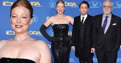 Sarah Snook, Brian Cox and Kieran Culkin attend the DGA Awards - www.msn.com - Beverly Hills
