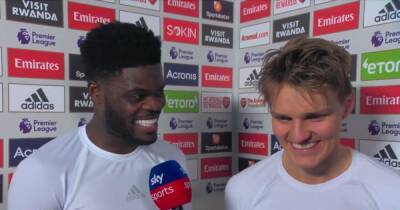 Martin Odegaard and Thomas Partey send top four warning to Manchester United after Arsenal win - www.manchestereveningnews.co.uk - Manchester