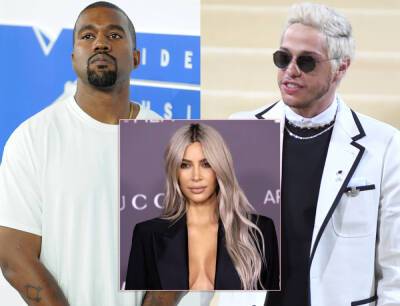 Kanye West Says Pete Davidson Texted Him ‘Bragging’ About Being ‘In Bed’ With Kim Kardashian – And There Are Receipts! - perezhilton.com