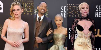 Critics Choice Awards 2022 - See Every Red Carpet Look Here! - www.justjared.com - London - Los Angeles - county Spencer