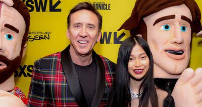 Nicolas Cage Joined by Pregnant Wife Riko Shibata at 'The Unbearable Weight of Massive Talent' Screening at SXSW 2022 - www.justjared.com - Texas