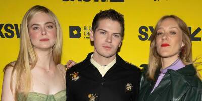 Elle Fanning Joins Her 'Girl from Plainville' Co-Stars Colton Ryan & Chloe Sevigny at the SXSW Premiere - www.justjared.com - Texas