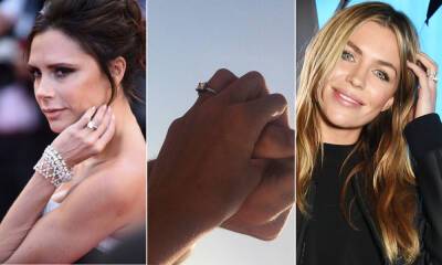 7 footballers' wives' lavish engagement rings: Victoria Beckham, Christine Lampard and more - hellomagazine.com - Paris - Italy - Bahamas