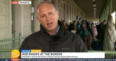 Judge Rinder's emotional plea as he meets Ukrainian refugees in Poland - www.ok.co.uk - Britain - Ukraine - Poland