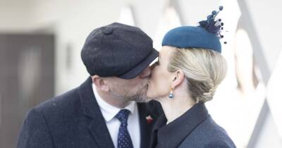 Zara Tindall and husband Mike kiss in rare PDA during loved-up Cheltenham outing - www.ok.co.uk - Rome