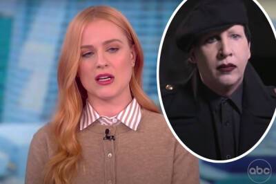Marilyn Manson Made Evan Rachel Wood Drink His Blood?! The Worst Accusations From New HBO Documentary - perezhilton.com