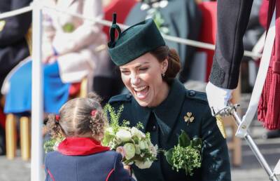 Tiny Toddler Makes Kate Middleton Chuckle With Silly Antics On St. Patrick’s Day - etcanada.com - Ireland