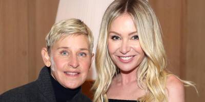 Ellen DeGeneres & Portia de Rossi Couple Up for Star-Studded RH Opening in San Francisco - www.justjared.com - San Francisco - city San Francisco