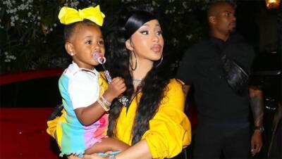 Cardi B’s Daughter Kulture Gushes Over Her ‘Perfect’ Baby Brother In Cute Video - hollywoodlife.com