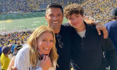 Kelly Ripa's family celebrate news related to son Joaquin's time at college - hellomagazine.com - New York - New York - Michigan