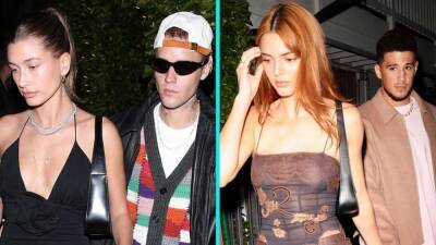 Justin and Hailey Bieber Share Chic Date Night With Kendall Jenner and Devin Booker - www.etonline.com - California - Italy - Colorado - Denver, state Colorado
