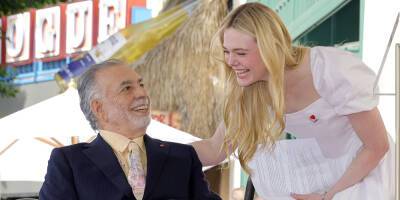 Francis Ford Coppola Gets Support From Elle Fanning & His Famous Family At Hollywood Walk of Fame Ceremony - www.justjared.com - Hollywood