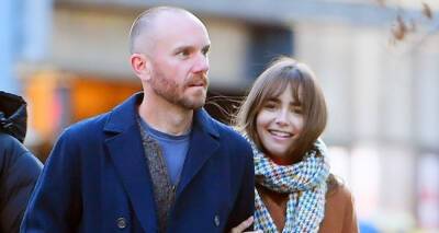 Lily Colins Holds on Close to Hubby Charlie McDowell During Day Out in NYC - www.justjared.com - Paris - New York