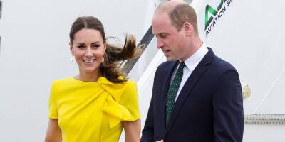 Kate Middleton Pays Homage To Jamaica's Flag With A Bright Yellow Dress - www.justjared.com - Britain - Jamaica - Belize
