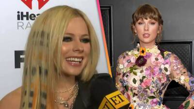 Avril Lavigne Talks Getting Flowers From 'Amazing' Taylor Swift After Releasing Her New Album (Exclusive) - www.etonline.com - Los Angeles