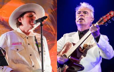 Watch Arcade Fire and David Byrne cover Plastic Ono Band’s ‘Give Peace A Chance’ at Ukraine benefit show - www.nme.com - New York - Ukraine
