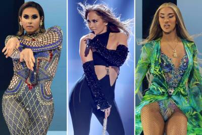 J. Lo stuns at iHeartRadio Music Awards with drag show of her most iconic looks - nypost.com